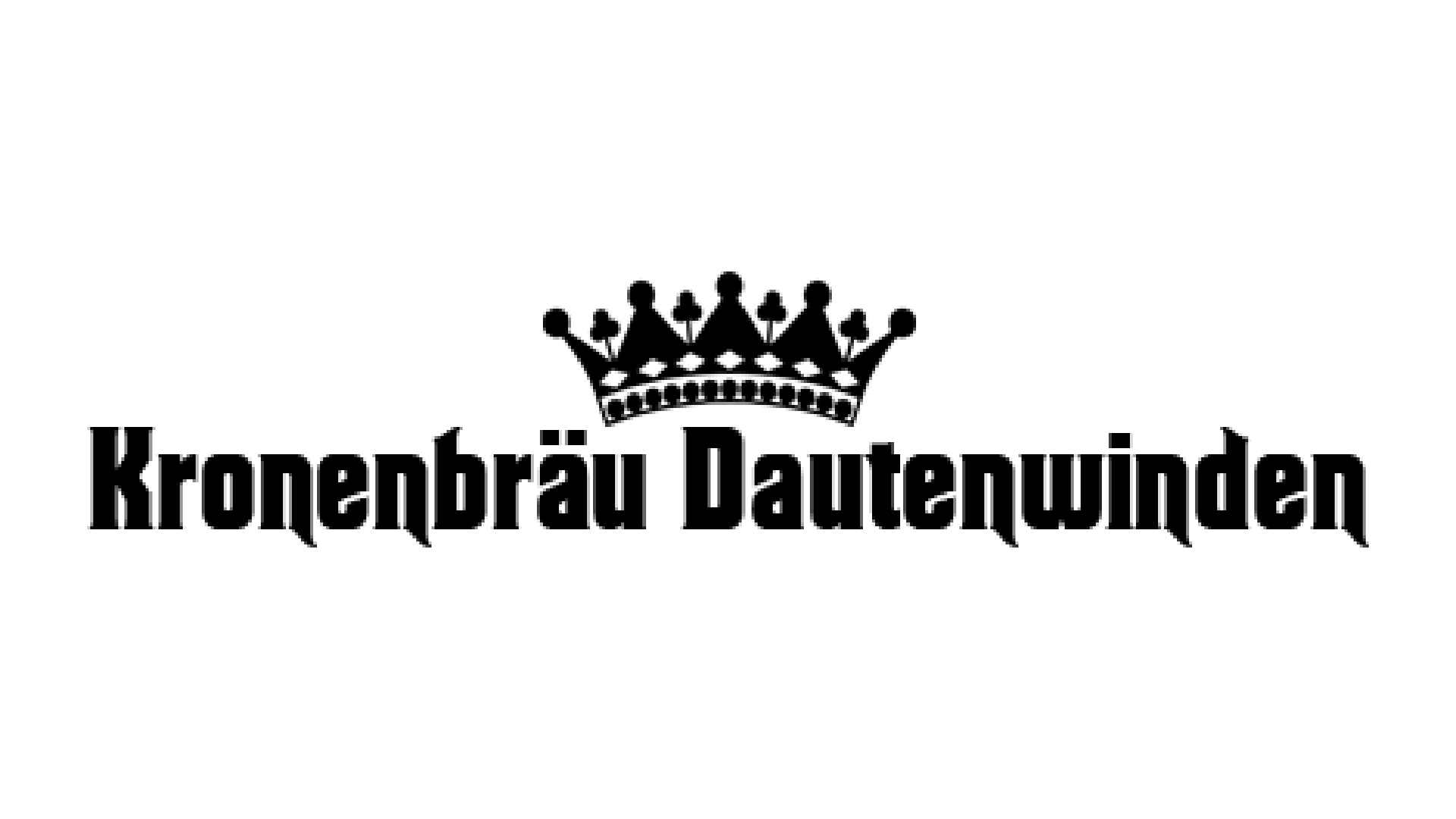 Logo Kronenbräu Dautenwinden
