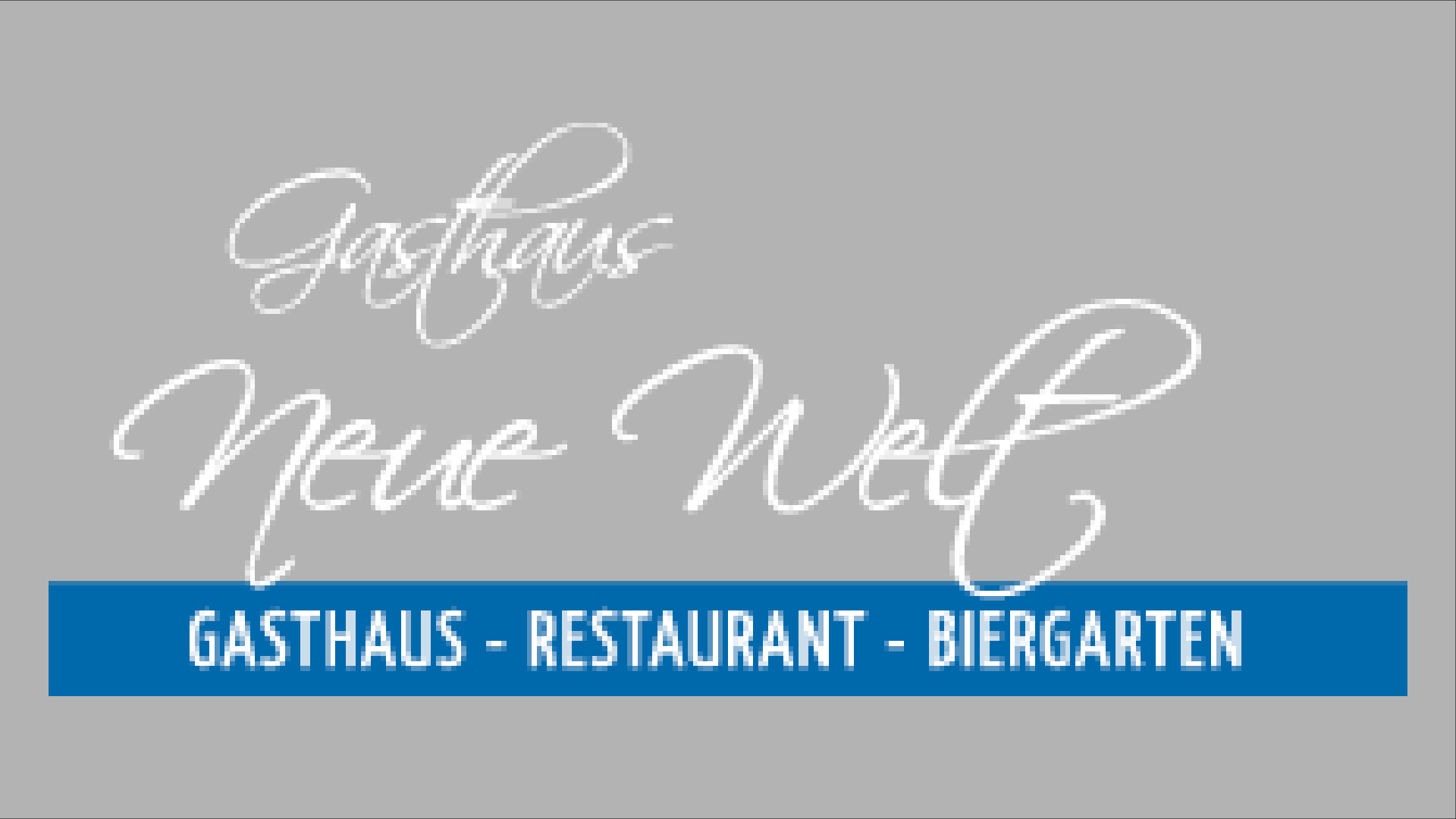 Logo Gasthaus Neue Welt