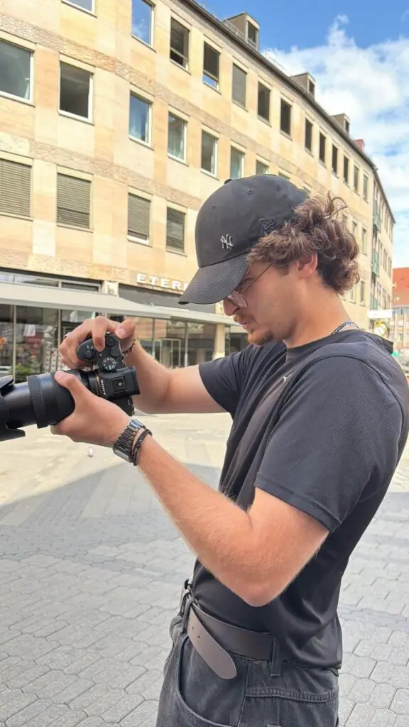 Hsham Youssef fotografiert in Nürnberg